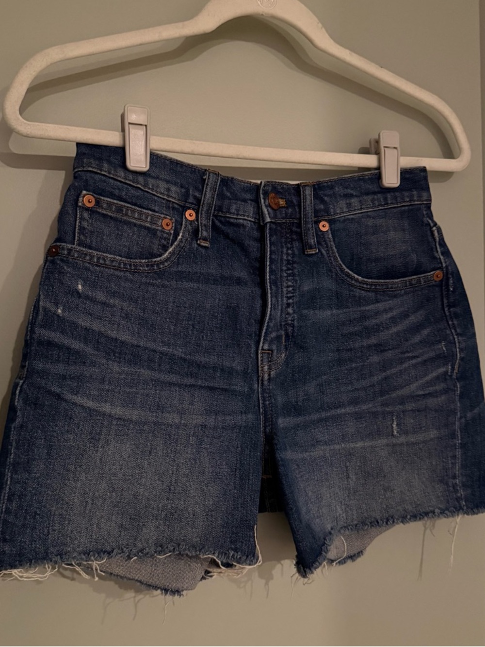 Madewell Raw-Hem Denim Shorts